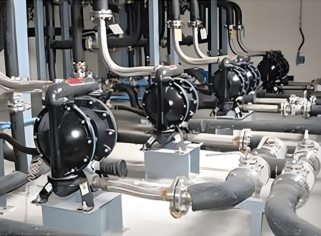 راه حل های سری RVE32 در پمپ های دیافراگمی